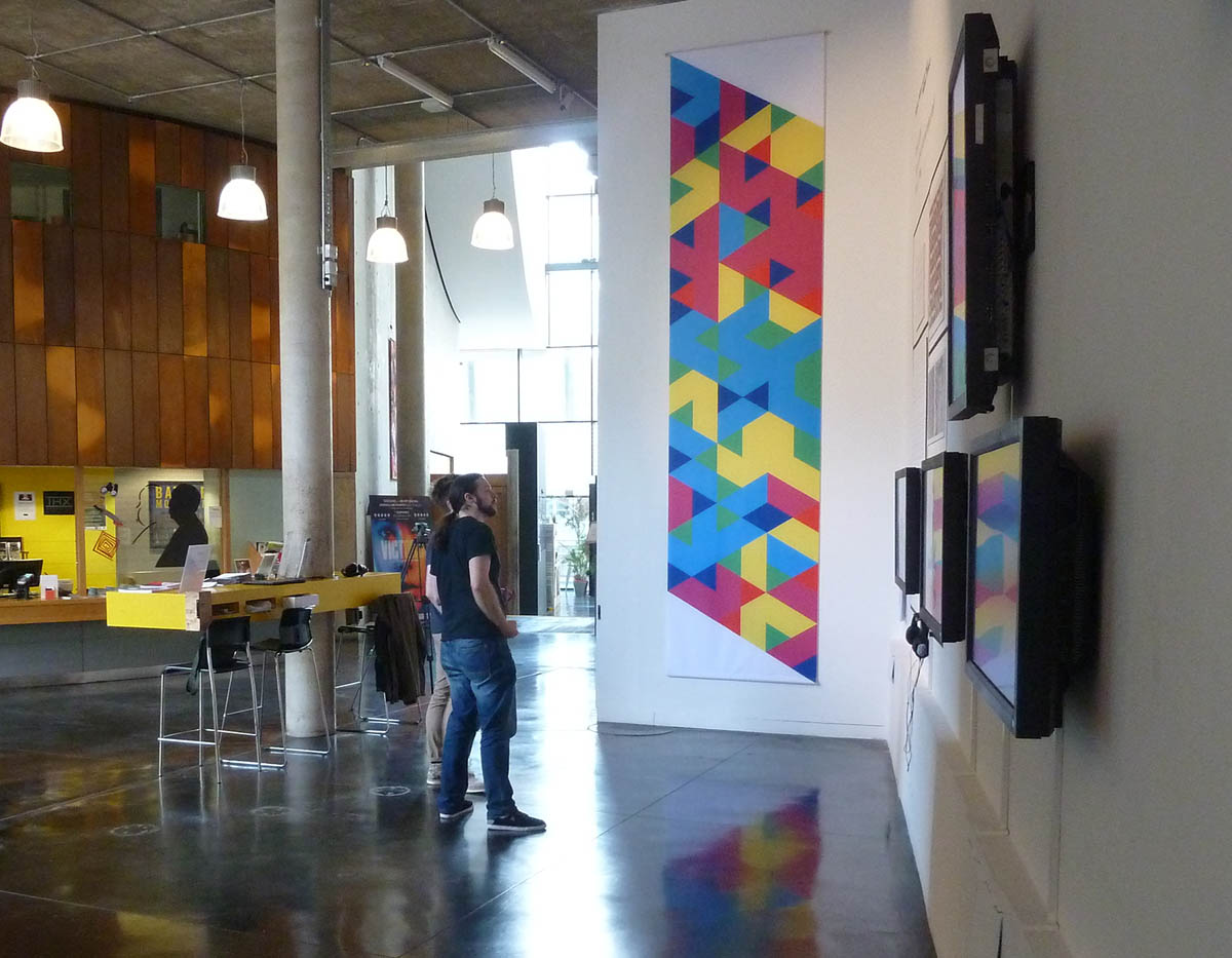 Photo of an exhibition by Paul and Daniel Brown